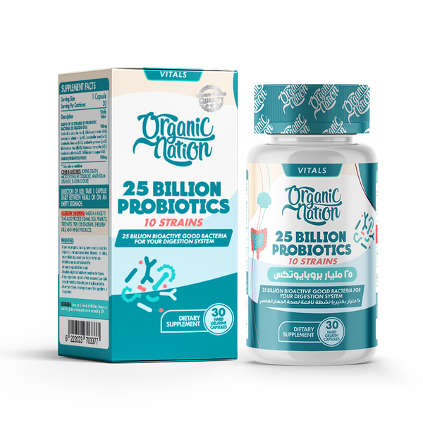 25 Billion Probiotics-30Serv.-30 Capsules