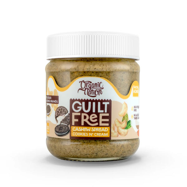 Organic Nation Guilt Free Cashew Spread 200 g – Cookies N’ Cream