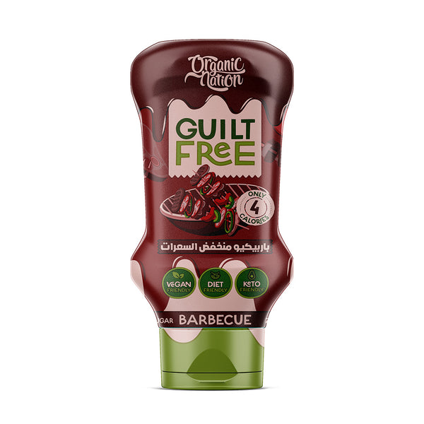 Organic Nation Guilt Free Barbecue Sauce – 350 ml, Zero Added Sugar