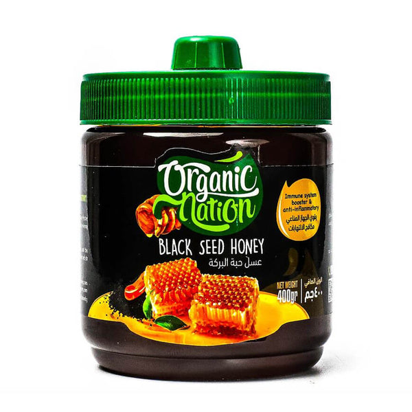 Organic Nation Honey Black Seed – 400g