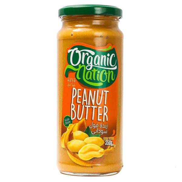 Organic Nation Peanut Butter – 350g